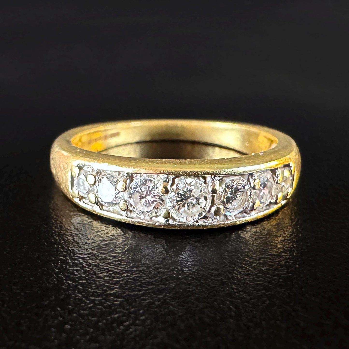 18ct Gold Diamond Ring – 0.35ct – I/SI